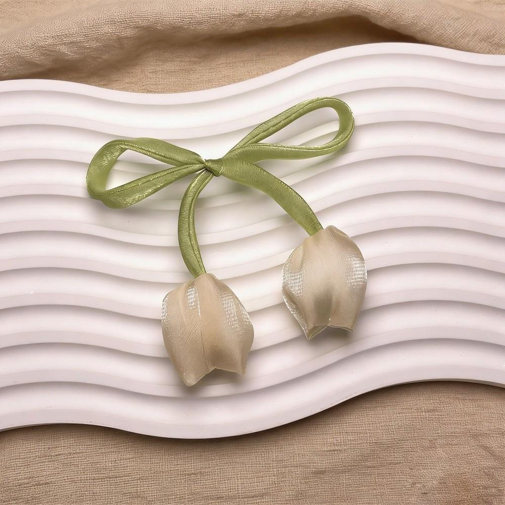 5 Stück Schmuck Tulpe Schnürriemen Süße Haarkordel Accessoires Elegante Gardinenraffhalter Kuchen