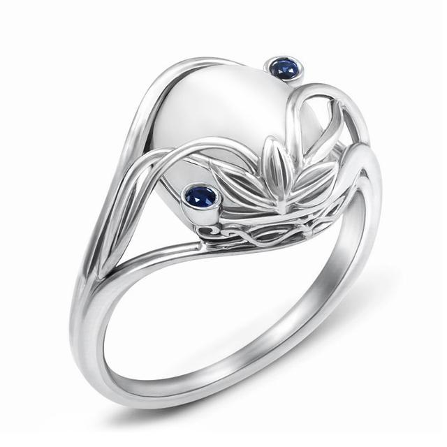 

Новые винтажные листья, серые, искусственные опалы, женские кольца на палец, свадебные ретро-вечеринки, подарок на день рождения для матери, женские кольца, ювелирные изделия 7