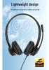 Universal Type-C 3.5mm Over-Ear Headset for Calls, Learning, and Work Meetings - USB Compatible