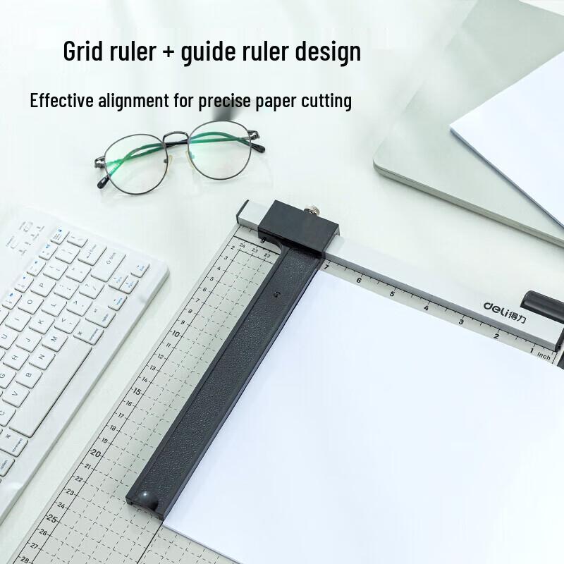 Deli 8014 Steel Paper Trimmer CN plug (adapter included)