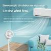 Household Silent Shaking Head Circulation Fan Dual-purpose Electric Fan For Platform And Ground New Air Circulation Floor Fan