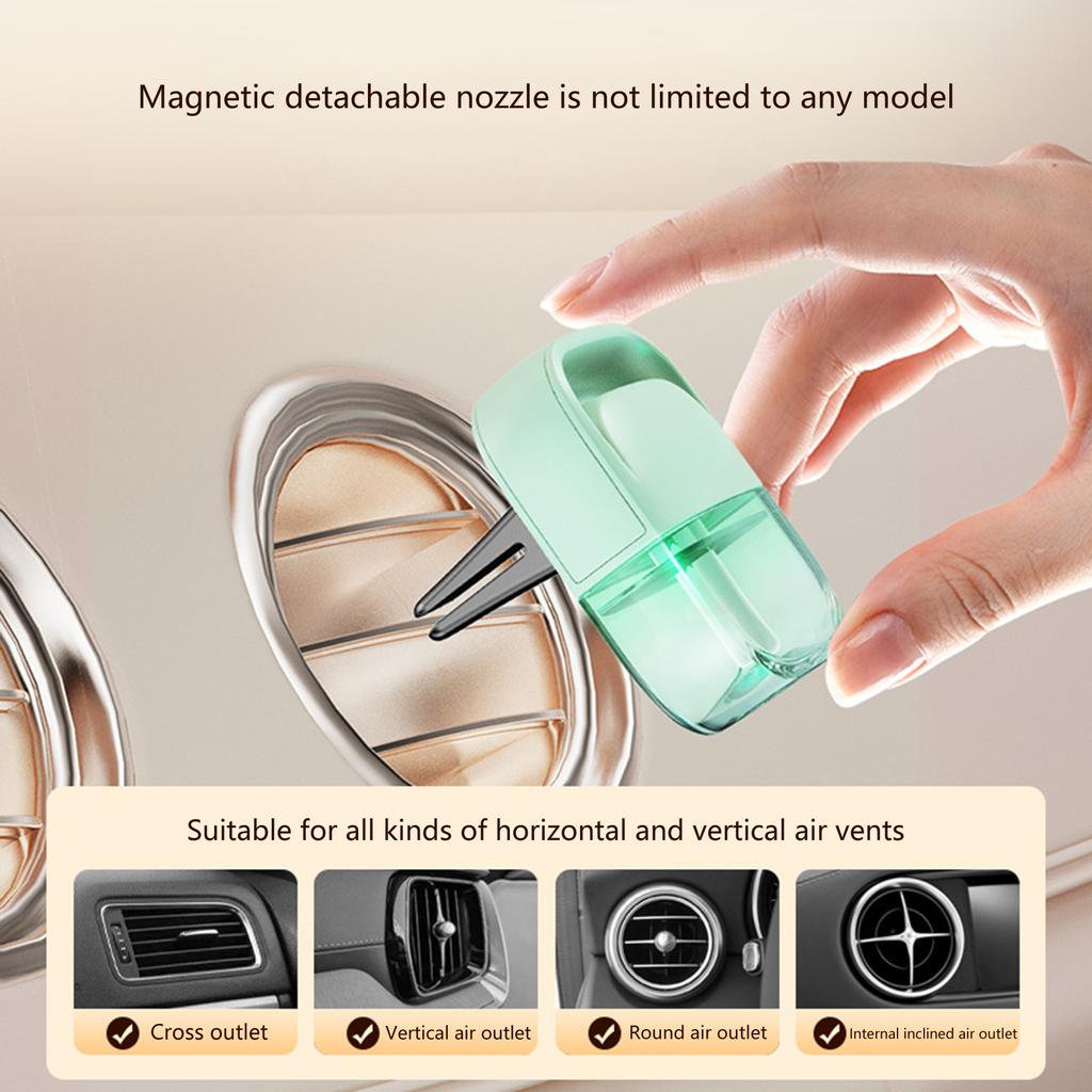 Car Aromatherapy Clip Type Air Freshener Air Vent Mount Fragrance Diffuser Perfume Scent Diffuser Fragrance Dispenser