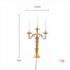 1/87 Scale Candlesticks Lights Model Sand Table Building Model Candle Led Light Dolls House Furniture Decoration for Kids Train