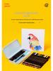 Ceramic Underglaze Oil-Based Colored Pencils, 12 Colors for Bisque Pottery Painting & Clay Play