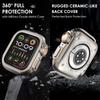 Stainless Steel Band+Case for Apple Watch Strap 46mm 49mm 44mm 45mm Correa Bracelet Protective Cover Iwatch 10 9 8 7 Se 6 Ultra