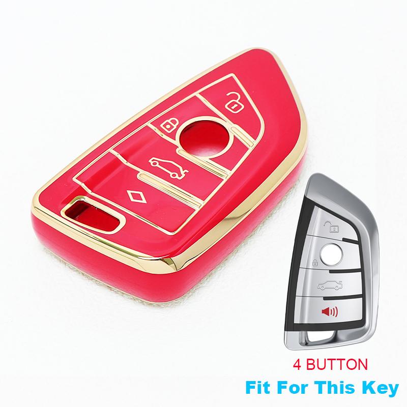 Fashion Tpu For Bmw G01 G02 G05 G11 F15 F16 G30 G20 X1 X2 X3 X4 X5 X6 X7 520 525 320I Shell Fob Keychain Car Key Cover Case