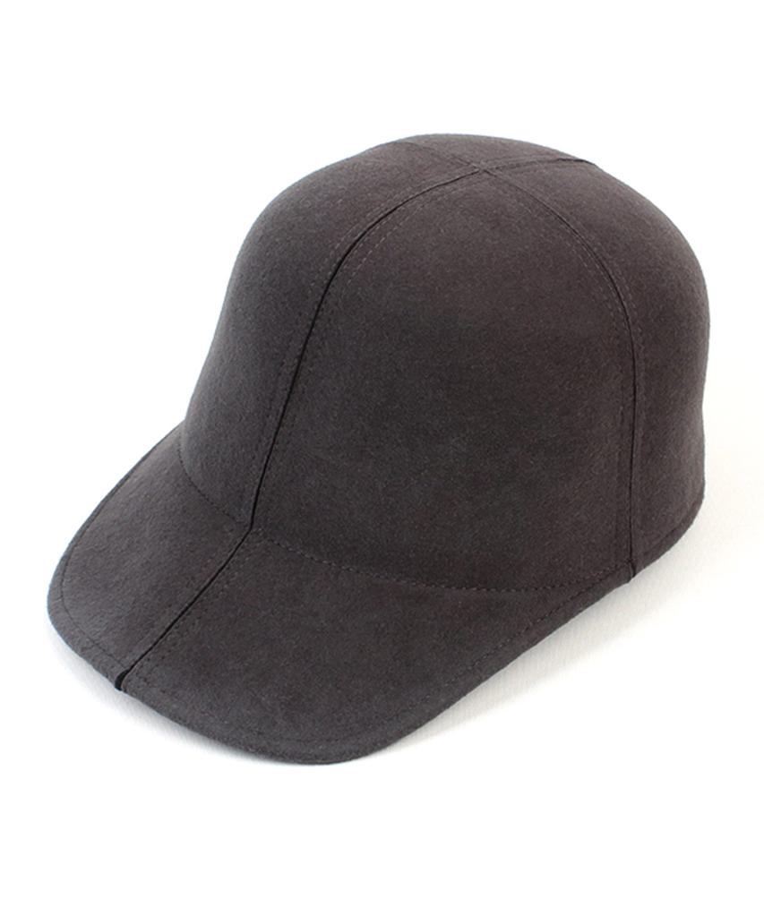 Yunibeosyeolkemiseuteuli Wool Gray Stitch Riding Cap