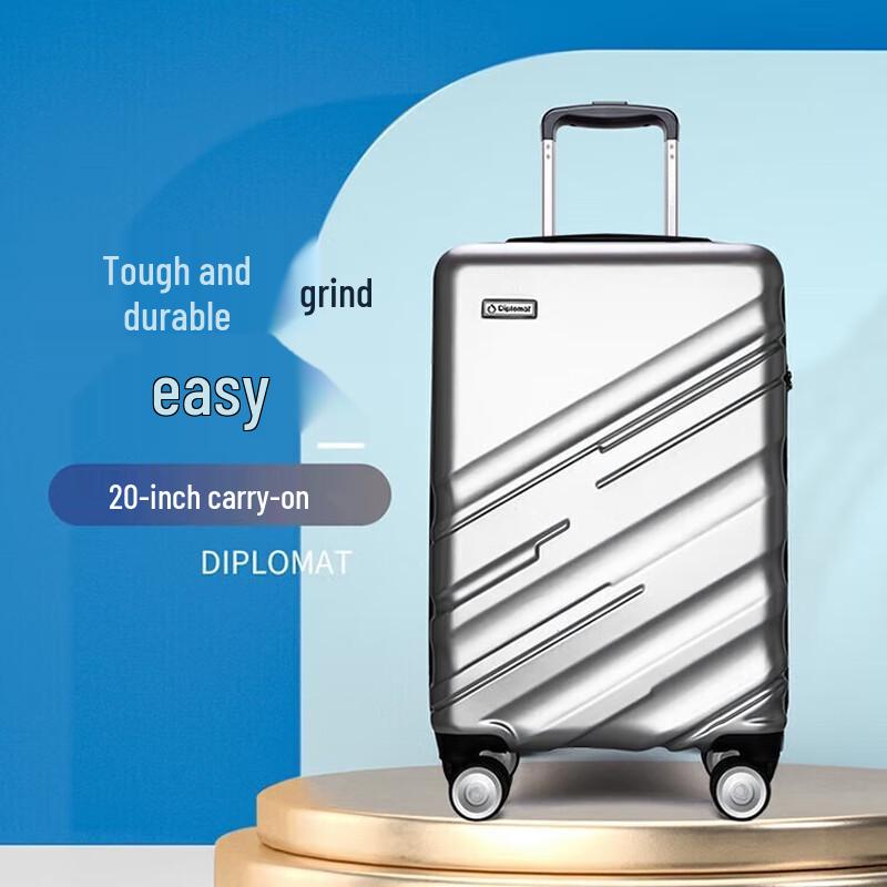 

Diplomat DS-13060 20-inch Hardside Spinner Carry-on Suitcase