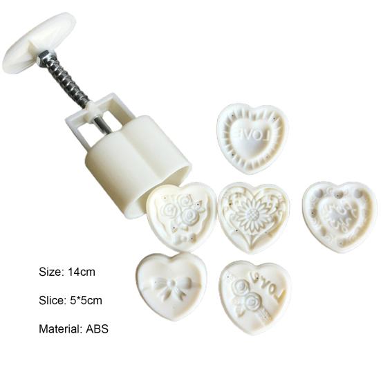 Mold practic Mooncake Anti-alunecare 2 stiluri Economisește munca