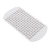 160 Grid Ice Tray Square Flexible Silicone High Temperature Resistant Mini Ice Cube Mold for Home RestaurantWhite