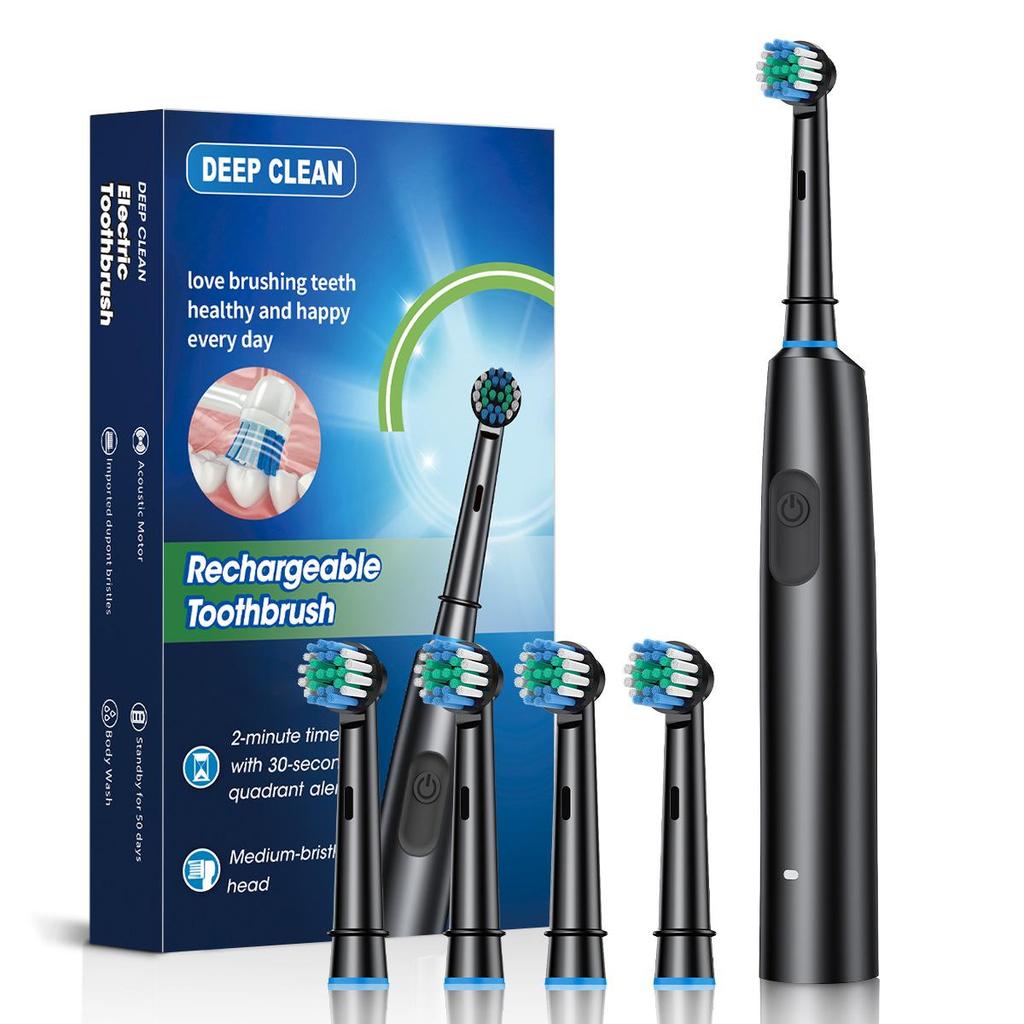 Intelligent Sonic Rotating Electric Toothbrush: Waterproof, Soft Bristle, Magnetic Levitation