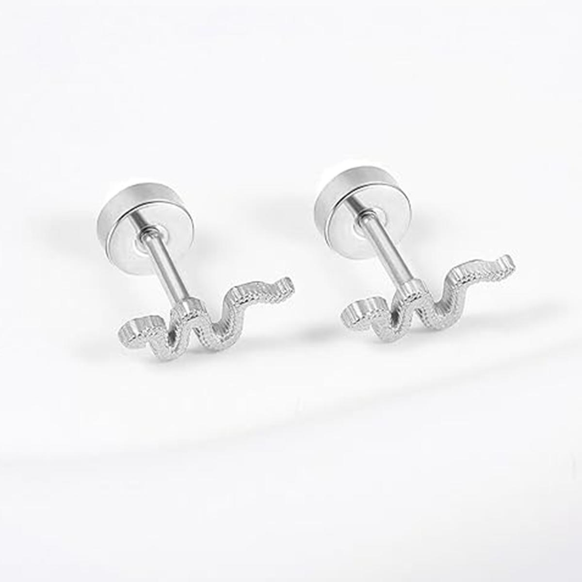 

1 пара золотых серег-пусетов с плоской задней частью весом 20 г для женщин, гипоаллергенные серьги-пусеты из хирургической стали 316L, вставляемые в мочку уха