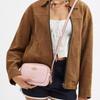 Coach Jamie 19 Brand Logo Adjustable Shoulder Strap Leather Camera Bag Women Bags Pink CY752-IMPO