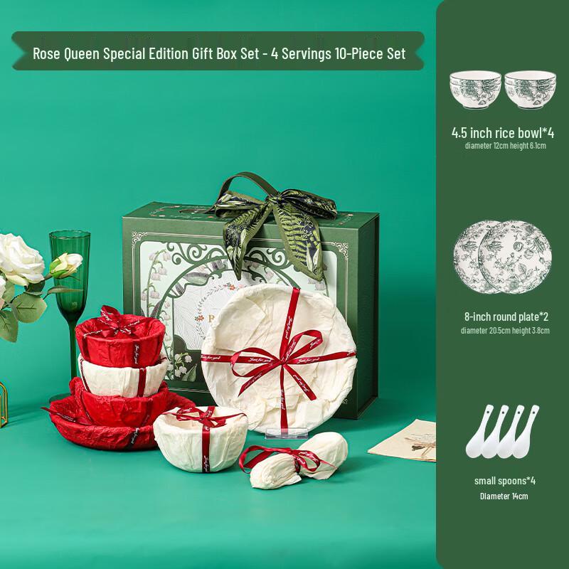 Linpan Underglaze Ceramic Dinnerware Gift Set