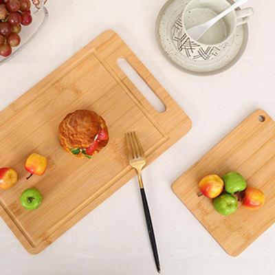 Hangable Wooden Chopping Boards Cutting Serving Board Double-Sided Available Wooden Thick Boards For Chopping Kitchen Tools