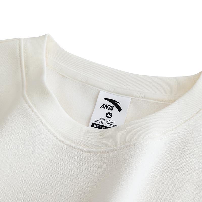 Anta Youth Campus Style Large Logo Sweatshirt Men tops 952548718N-1