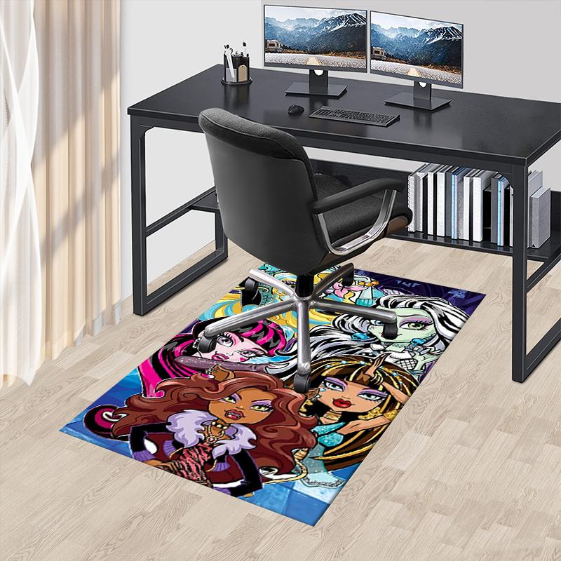 

Monster High Chair Mat for Home Decor, Sofa Carpet, Office Rug Gift, Suitable for Bedroom, Living Room, Various Rooms 60cm by 90cm