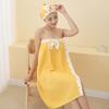 European and American waffle dry hair cap, absorbent microfiber bag head towel, bath dry hair towel, shower cap