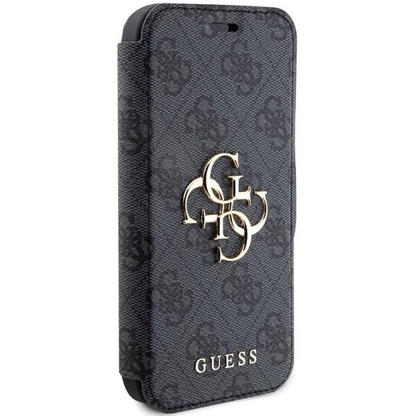 Guess Gubkp15L4Gmggr Iphone 15 Pro 6.1Szary/Grey Book 4G Metal Logo