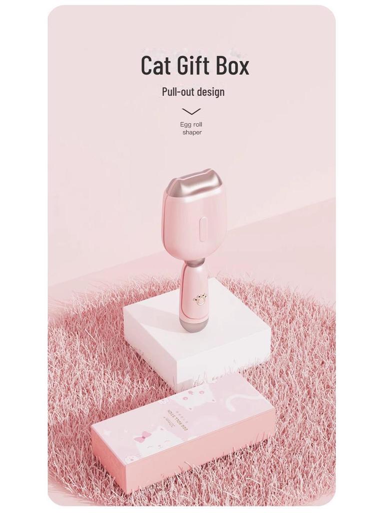 Lokówka do jajek z kocim pazurem: Fala Wody, Szyna do Spania do Łatwej Stylizacji Krótkich Włosów