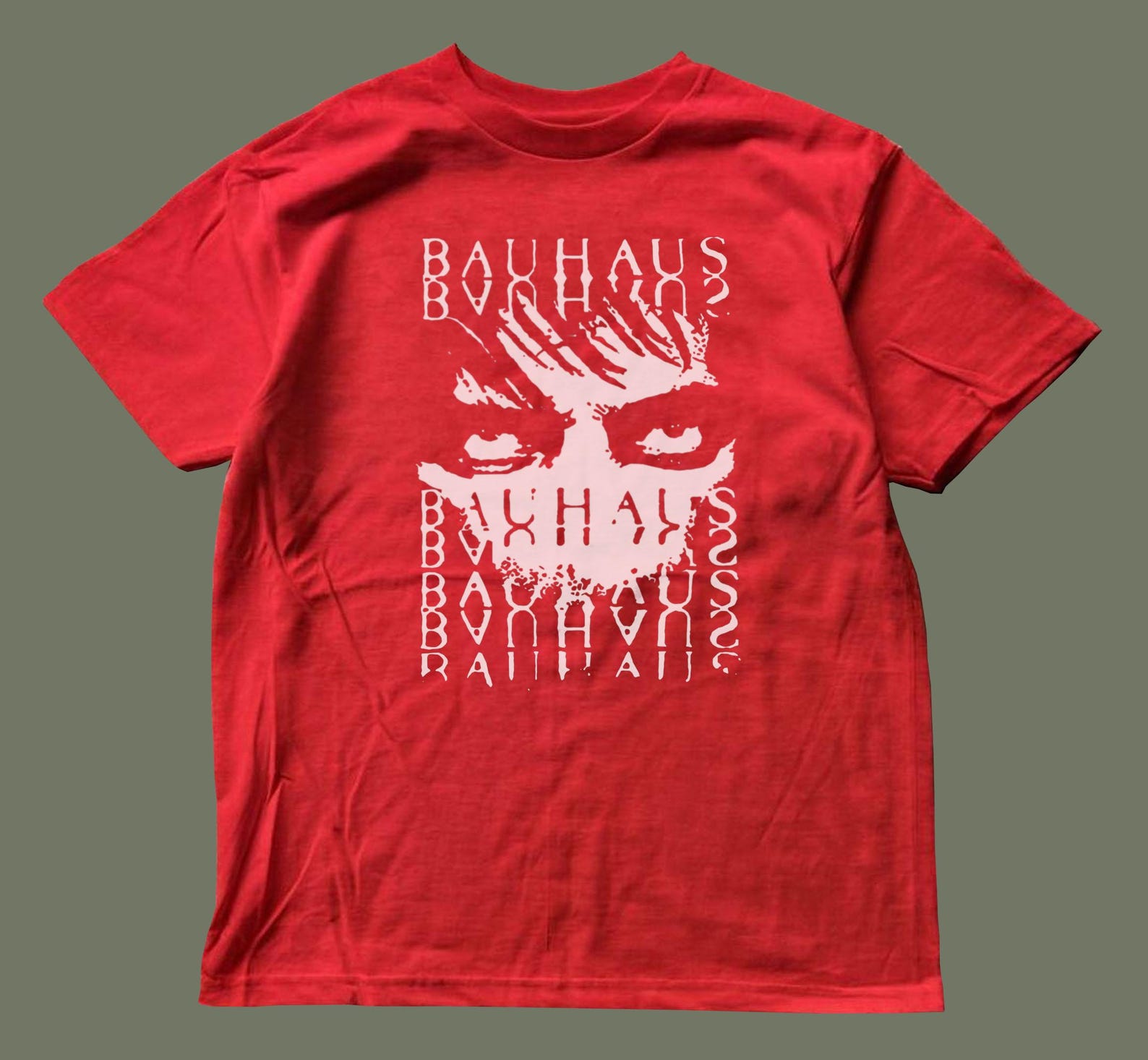 Bauhaus Red Tee,unisex,graphic tee XL
