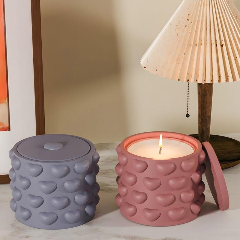 Creative Heart Shaped Silicone Jewelry Mold For DIY Resin Crafts And Succulent Planters