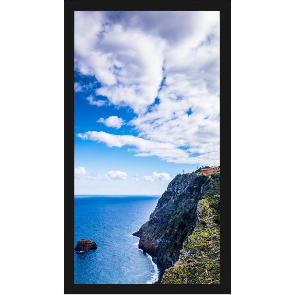 MENNTHUI 5x10 Black Picture Frame, Tabletop and Wall Mounting Horizontally or Vertically, Decoration for Photos, Paintings, Posters, Artwork 5x10