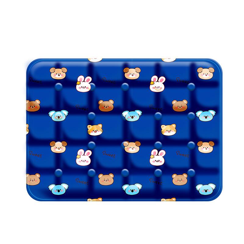 Summer Pet Ice Mat Cushion Breathable Cooling Pad Cushion Ice Pillow Summer Dog Bed Mat Ice Bed Cat Pet