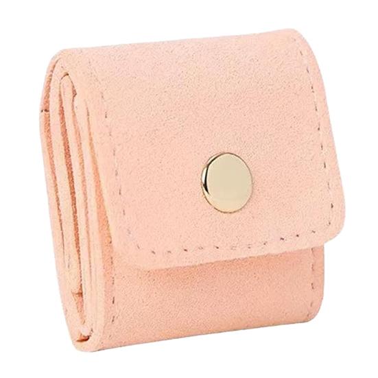 1/2/3 stk Mini Reise Smykkeveske Fløyel Interiør Multi-rom Design Smykkeorganisatorer Bærbar Brettbar Reise Smykkeetui