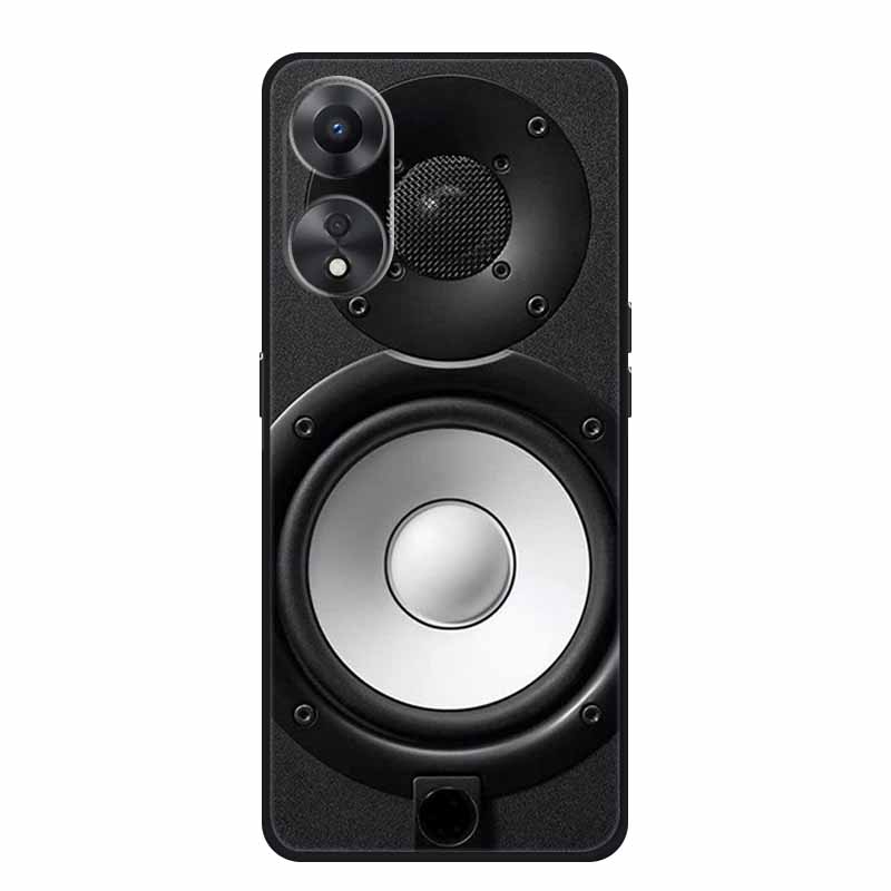 For OPPO A78 5G Case Fashion Silicone Soft TPU Back Cover For Oppo A58 A58X 5G OPPOA78 5G Phone Cases Shockproof CPH2483 Fundas