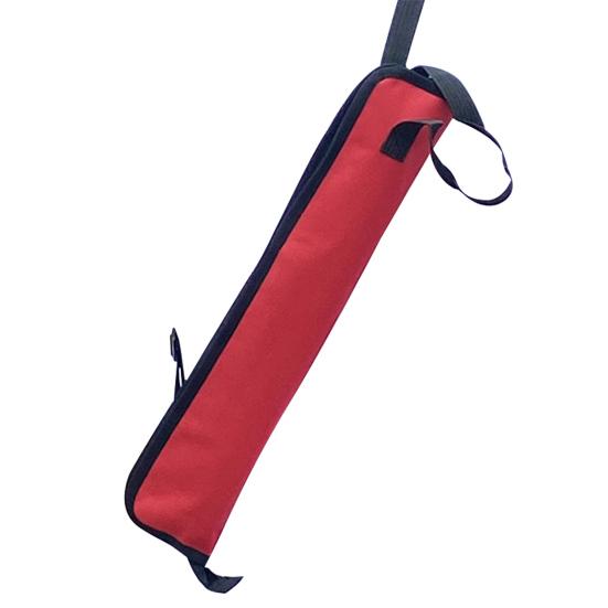 Drumstick Bag Thickened Oxford Cloth Drum Stick Holder Storage Case with Hooks Inside for Percussion Sticks Drum Mallet