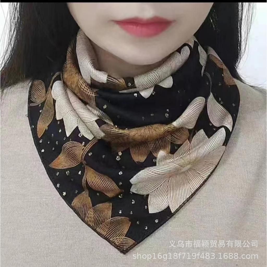 Schal Damen Dünner Winterschal Dreiecksschal Halswirbelsäule Nackenbedeckung Vielseitig Warm Mode Falscher Kragen