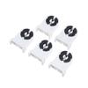 5Pcs T8/G13 Fluorescent Lamp Holder Heat-Resistant Lamp Holder Light Tube Holder Household Light Tube Holder For Home Office