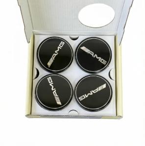 4PCS 75mm Car Floating Wheel Center Hub Caps Cover Mercedes Benz Amg B/C/E/S Class A Class C200L GLC GLK CLA Accessories.VVV PA1