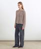 INSILENCE WOMEN Tape Knit Cardigan Beige