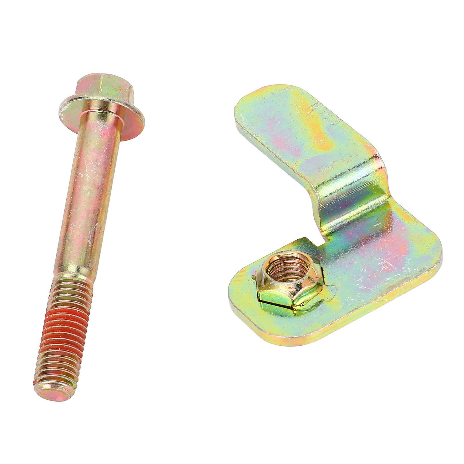 

Front Track Bar Bolt and Flag Nut Retainer 6504449 Metal Secure Fixation Enhanced Safety for Cherokee Grand Cherokee