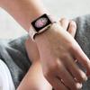 Bracelet for iWatch 9 8 7 SE Apple Watch Band 38mm 40mm 42mm 44mm 41mm 45mm Resin Band Replacement Series 6/5/4/3 Watchband Pink