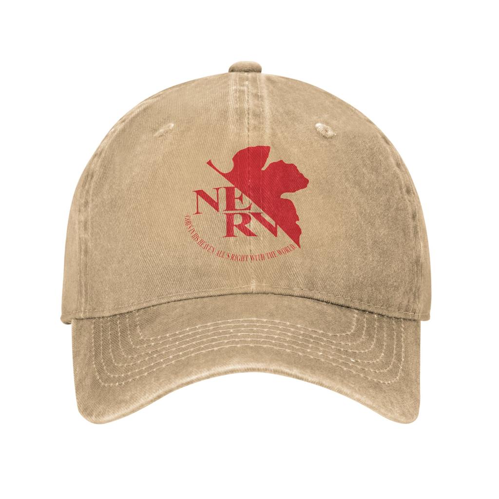NERV Logo Rebuilds Baseball Cap Unisex Hats Women Visor Protection Snapback Eva Caps