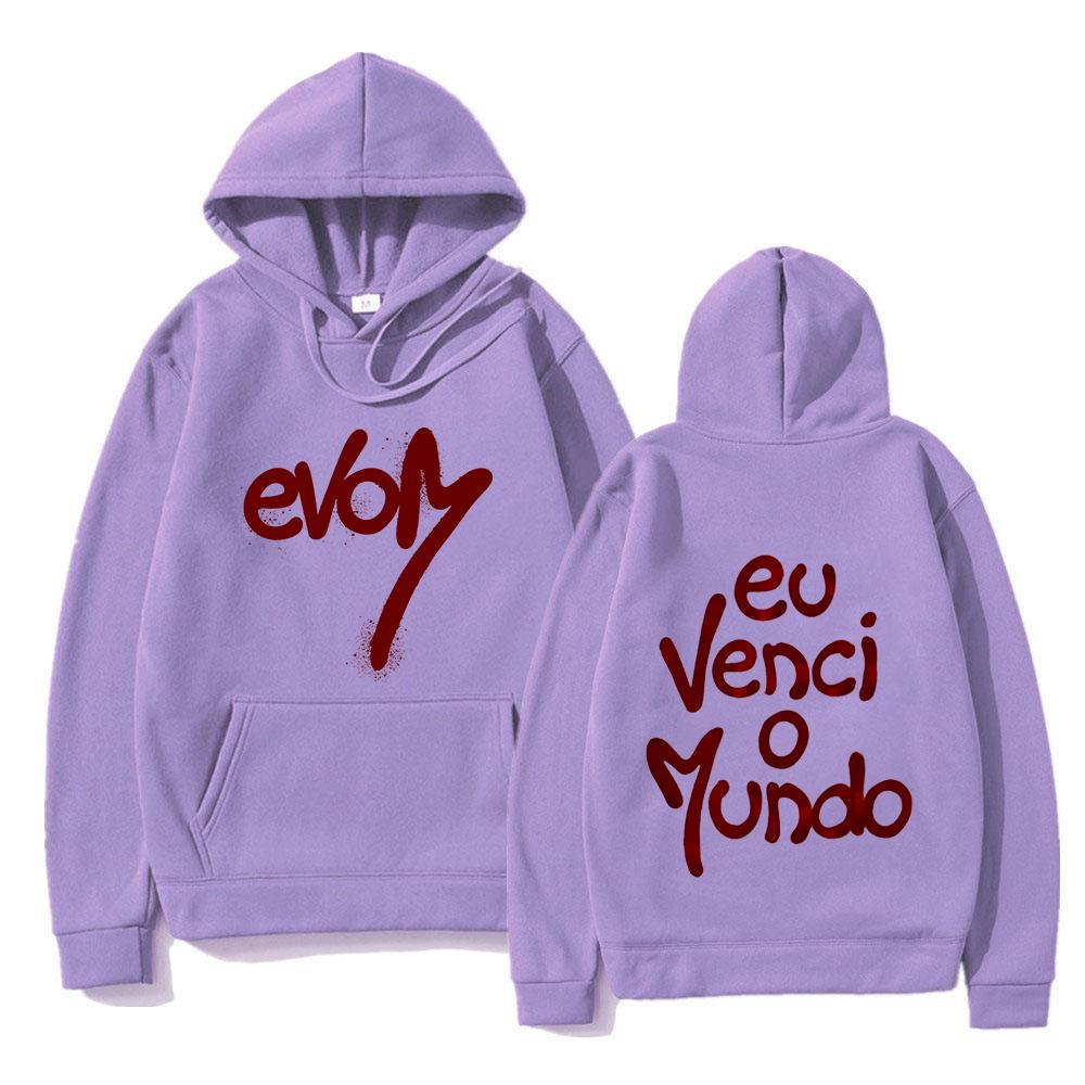 Rapper Veigh EVOM Tour 2025 Hoodie New Fashion Men/women Hoodies Harajuku Winter Clothes Pullover Sweatshirt Vintage