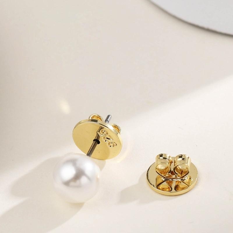 10pcs Metal Earring Stopper Plugs Secure Ear Studs Back Clasps Accessories Earrings Closures for Jewelry Enthusiasts