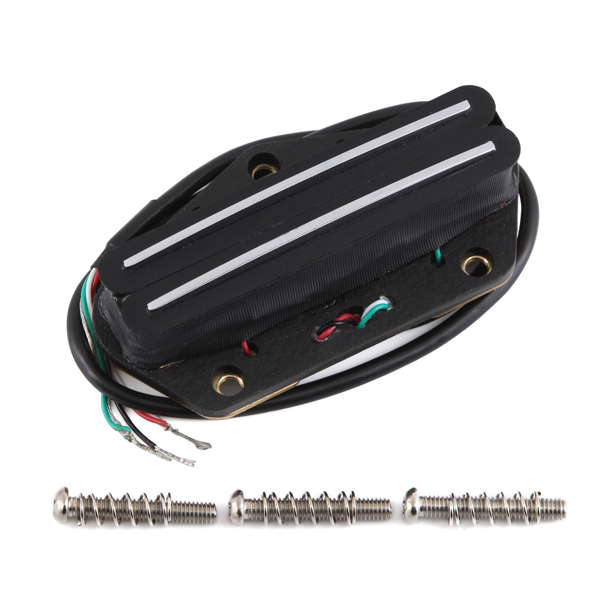 FLEOR Alnico 5 Tele Hot Rail Humbucker Bridge Подходит для Fender Tele Гитара Запчасти Звукосниматель, Звукосниматель, 12-13K,