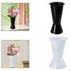 Circular Flower Bucket Vase 41cm Height Lightweight Multipurpose Accessories for Tabletop Decor 22cm