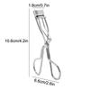 Mini Partial Eyelash Curler Nature Curl Sun Flower Eyelash Extension Volume Tweezers Stainless Steel Beauty Makeup Tool