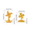 Rotating Metal Windmill Ornament Symbolizing Wealth Success Artistic Indoor and Outdoor Fengshuis Decoration Gift