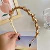 Bohemian Style Rhinestone Headbands Luxury Hair Accessories Holy Leaf Hairband  for Women