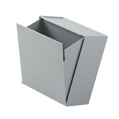 Sturdy Plastic Materials Wall Mounted Storage Box with Large Capacity Designs Convenient for Bathroom Accessories