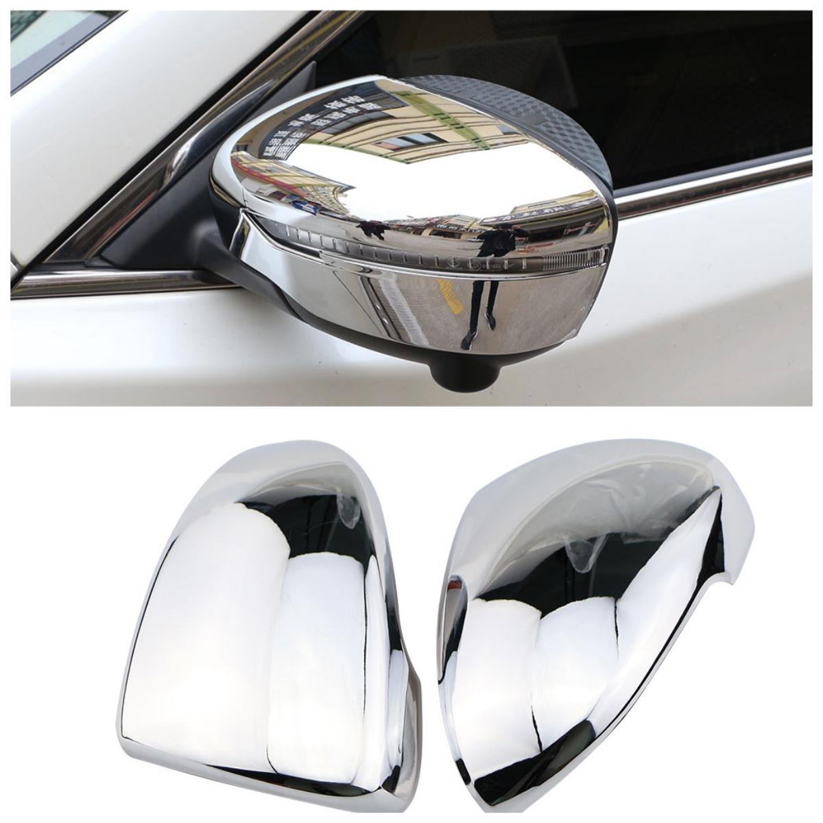 

Car Rearview Mirror Cover For Nissan X-Trail T32 Qashqai J11 Rogue 14-20 Serena C27 Pathfinder 17-19 Murano 15-19 Juke 14-18