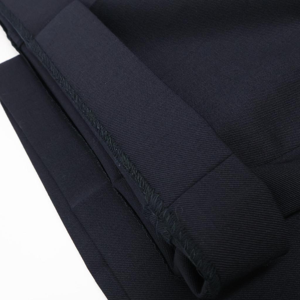 TOMMY HILFIGER WW44155 Navy Preppy Wide Leg Pants Bottoms 36 NavyUsed