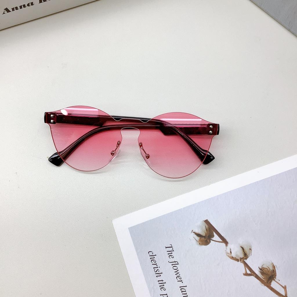 Travel Sunscreen Uv Protection Children'S Sunglasses Fashionable Cute Baby Sunglasses Rimless Children'S Glasses
