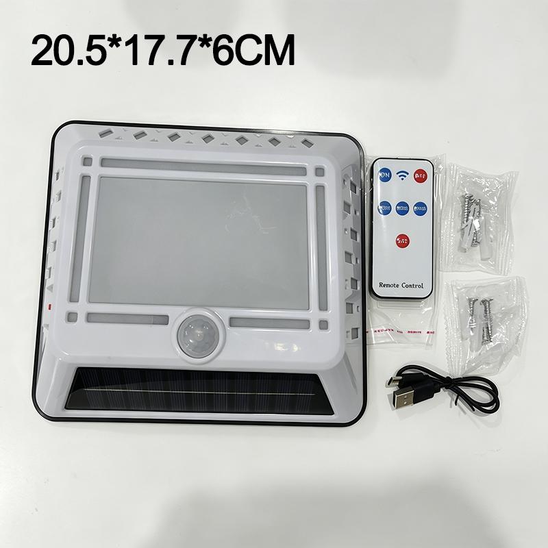Outdoor Solar Lights 120LED 8M Motion Sensor Security Lamp IP65 Waterproof Solar Wall Light for Garden Patio Yard Garage Door Pathway